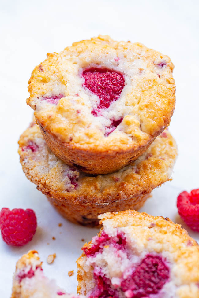 Greek Yogurt Raspberry Muffins: Moist, Protein-Packed & Perfect for Brunch